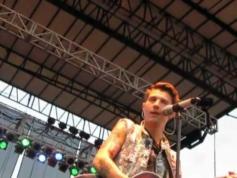 Ryan Follese' takes my camera on stage- Emo by Hot Chelle Rae