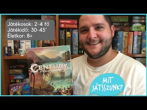 Century: A Kelet Csodái Játékbemutató - Mit Játsszunk?