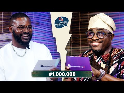 #Masoyinbo Episode Sixty-Six with Falz: Exciting Game Show Teaching Yoruba language and Culture.