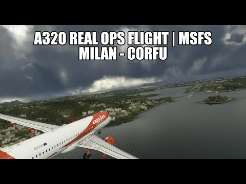 A320 Real Ops Flight - Milan to Corfu | FlyByWire A32NX & VATSIM in MSFS 2020