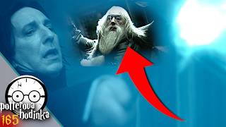 Proč byla kletba Avada Kedavra modrá, když Snape zabil Brumbála?