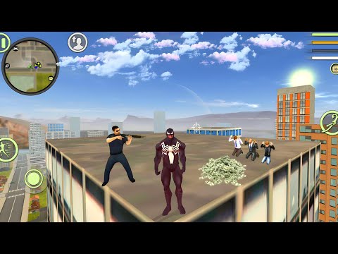 Venom Spider Rope Hero Vice Town - Fun At New York City #12 Android Gameplay