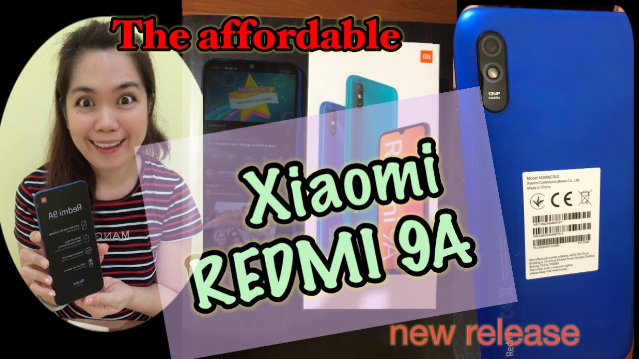 Unboxing the New release of Xiaomi REDMI 9a