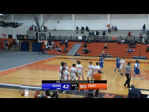 Danvers vs Beverly High School Boys  Freshman Basketball 1/14/22