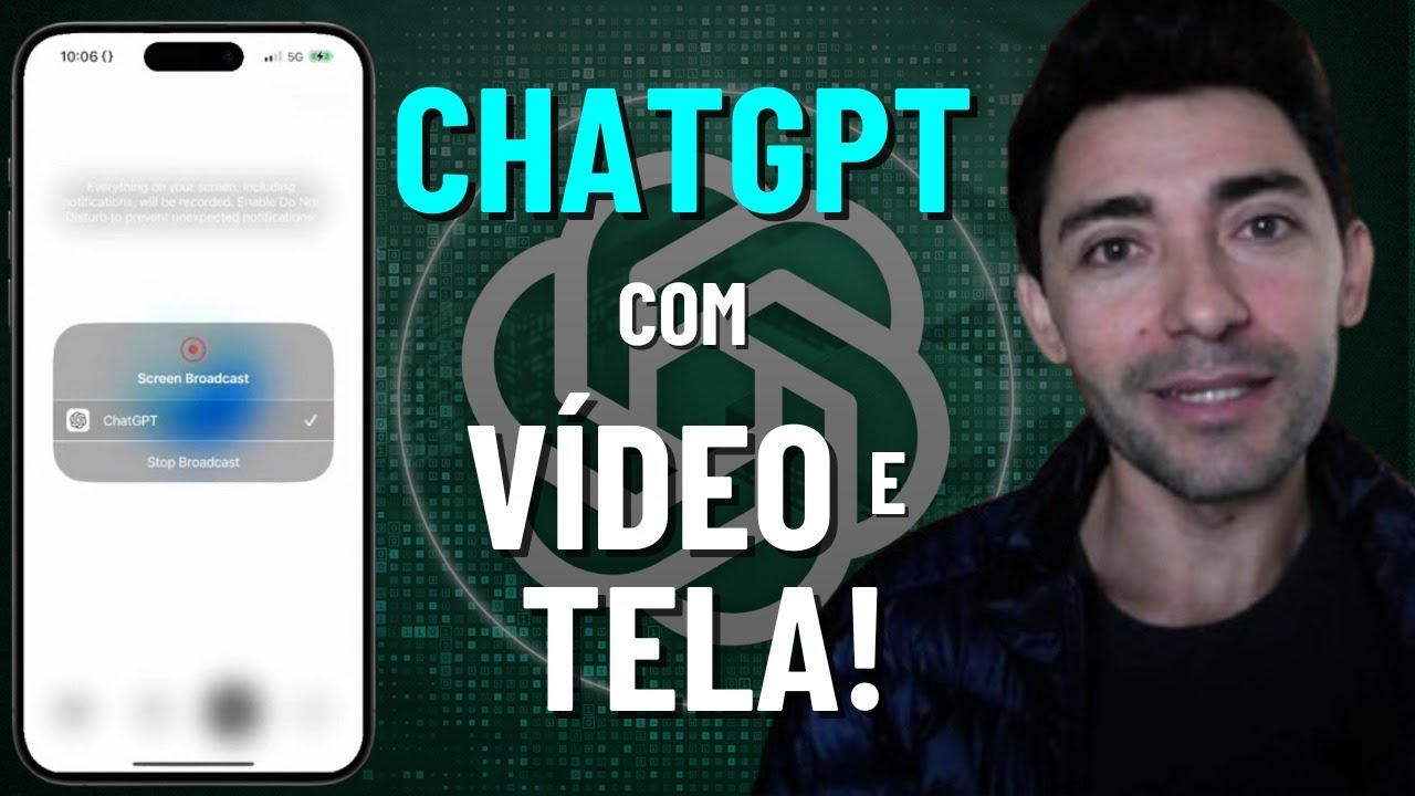 ChatGPT Agora com Vídeo e Compartilhamento de Tela! A IA Está Mais Real que Nunca!