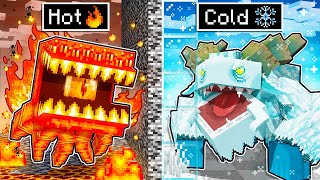 The HOT vs COLD Mob Battle Competition!