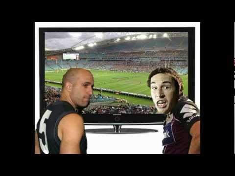 AFL vs NRL Grand Final Showdown (We didn't start the fire Parody)