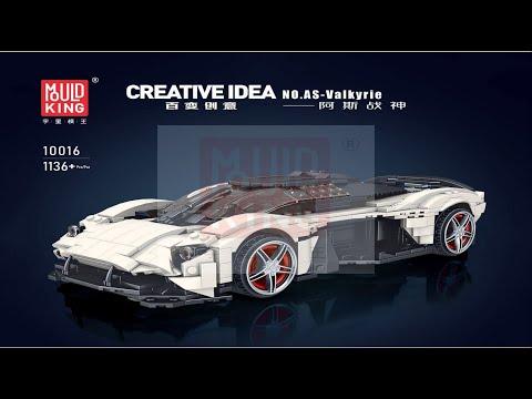 Mould King instructions | Mould King Car | 10016 | AS-Valkyrie Car