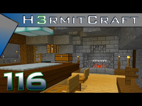 HermitCraft 3 Amplified ~ Ep 116 ~ A Cozy Fire!