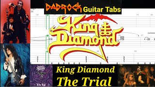 The Trial - King Diamond - Guitar + Bass TABS Lesson 
