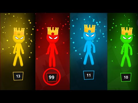 999 Random Stickman Party 1 2 3 4 Minigames - Stickman Party Gameplay