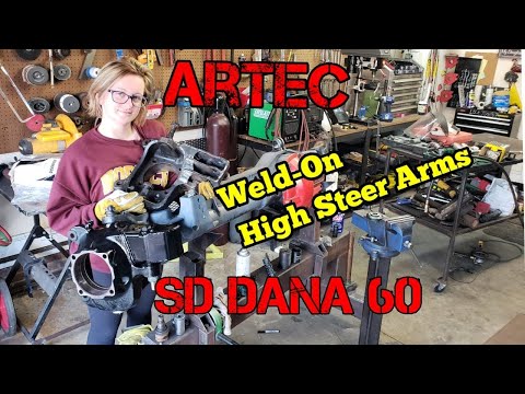 Artec One Ton Weld-On High Steer Arms, Install