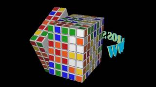 7x7x7 Cube   SuperCoolFlip Pattern