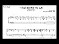 Brad Mehldau - Things Behind The Sun (Nick Drake) - Transcription