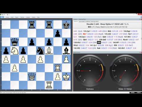 Houdini 3 x64 Vs. Rybka 4.1 x64, LTC Chess Match Game 6
