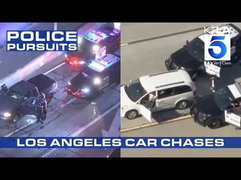 DUI driver, stolen Tesla & more police pursuits in LA | Los Angeles Car Chases