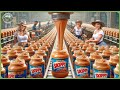How Peanut Butter Is Made Amazing Million Tons Of Peanut Butter Processing In Factory