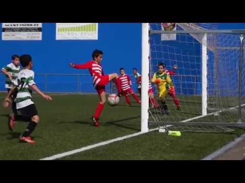 Benjamin Sants "B" vs   Unificacion Llefia,CF. "G" -Gol Pau