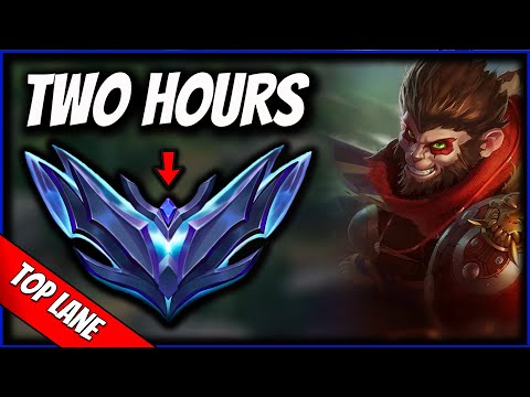 How to ACTUALLY Climb to Diamond in 2 Hours with Wukong Top Lane [Season 12]