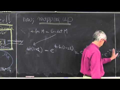 ChaosBook.org chapter  Spectral determinants - From a trace to the determinant
