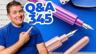 The Diplomat Excellence Fountain Pen Spotlight + The Best Waterproof Ink | Goulet Q&A Ep. 345