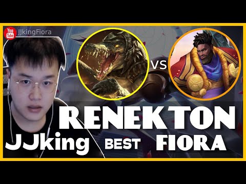 🔴 JJking Renekton vs Ksante GM (Best Fiora OTP) - JJking Renekton Guide