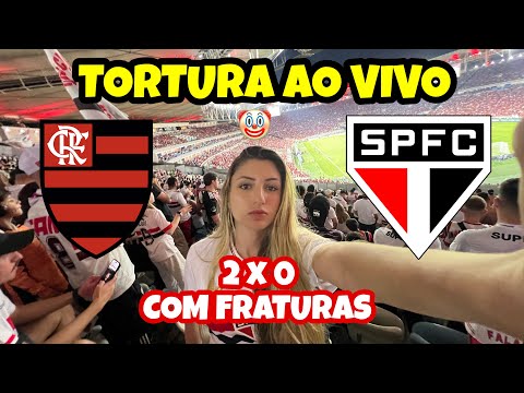 QUE VERGONHA! REACT NO MARACANÃ- FLAMENGO 2 x 0 SÃO PAULO