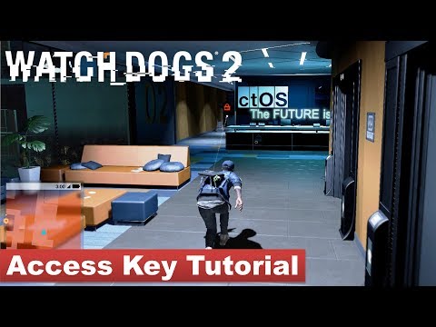 Watch Dogs 2 / Intro - How to find the access key / Access Key Tutorial [Written Commentary]