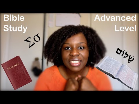 SSU Bible Study, E165 "How to Study the Bible: Advanced Level," part 1