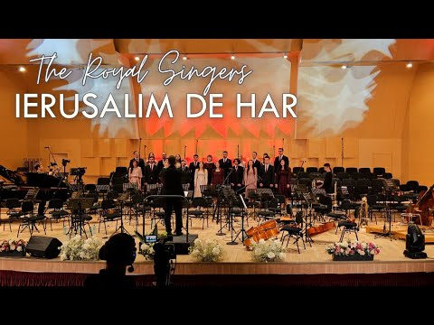 The Royal Singers - Ierusalim de har | LIVE Concert Brasov