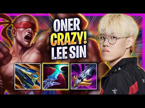 ONER CRAZY GAME WITH LEE SIN! - T1 Oner Plays Lee Sin JUNGLE vs Viego! | Season 2024