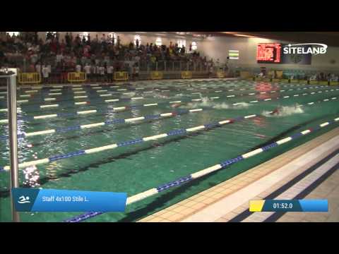 Serie 6 dei Staff 4x100 Stile L.  Assoluti Maschi Master - Campionati Regionali Master 2015 VENETO