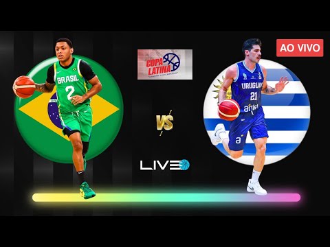 BRASIL x URUGUAI - AO VIVO l COPA LATINA DE BASQUETE NO PANAMÁ
