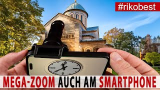 Mega-Zoom ohne Profi-Kamera? Telelinsen am Smartphone! Apexel Dual TeleMacro Zoomobjektiv-Kit / Test