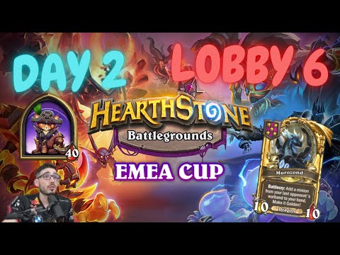 EMEA BATTLEGROUNDS CUP. DAY 2. LOBBY 6.