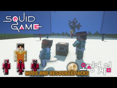 Minecraft 1.16.5 - Squid Game Mods and ResourcePacks