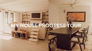 🏠 From Fixer-Upper to DREAM HOME: A Progress Tour of My Midcentury-Modern House
