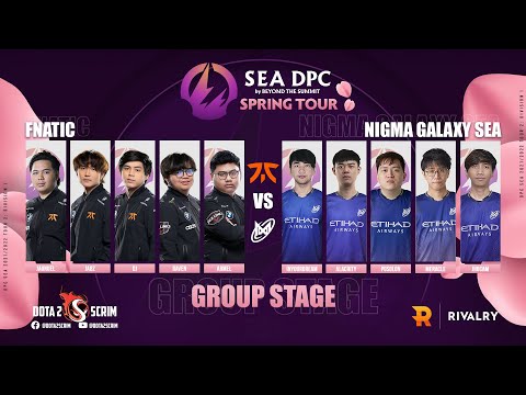 Fnatic vs Nigma Galaxy SEA - DPC SEA 2021/22 Tour 2: Division I - Group Stage - B03