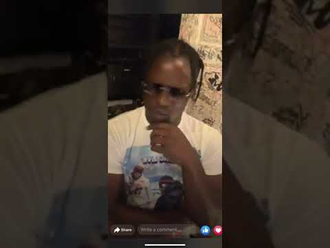 Project kid & F Gamo in the studio recording teary eyed