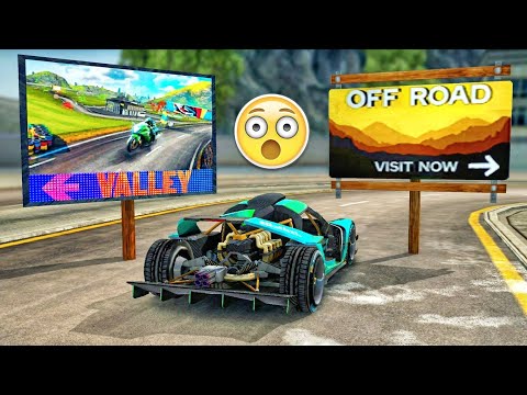Offroad Map VS Valley Map 😱|Which is Better?🤔 Extreme Car Driving Simulator🔥|