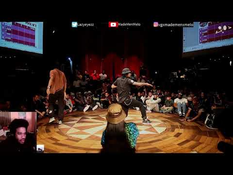 Les Twins: Larry vs Goku -  Pool 3 | GS FUSION CONCEPT WORLD FINAL   | HKEYFILMS (Reaction)