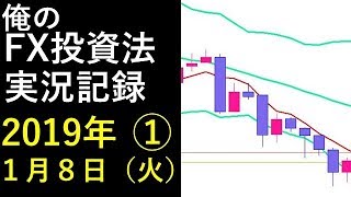 俺のFX投資法の実況記録　2019年１月８日（火）①