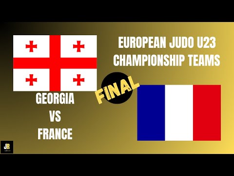 GEORGIA 🇬🇪 VS FRANCE 🇫🇷 European Judo Championships U23 TEAMS | GOLD medal contest