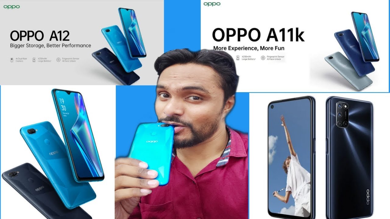 Oppo A11k ,A12 ,A52 Price, First Look, Design, Motion Teaser, Specifications, Camera, Features