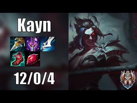 Kayn vs Elise JUNGLE - Patch 12.15 euw1 CHALLENGER