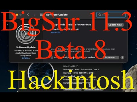 Big Sur 11.3 beta 8 updated from beta 7