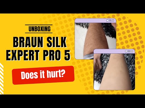 Braun Silk Expert Pro 5 IPL Permanent Hair Removal Unboxing and first impressions