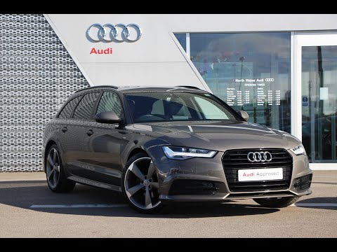 DF65JYV- AUDI A6 AVANT TDI ULTRA S LINE BLACK EDITION GREY 2015
