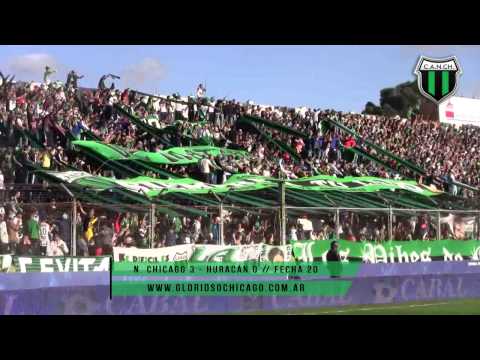 "Nueva Chicago 3 - Huracan 0 // Fecha 20 - Primera División 2015" Barra: Los Pibes de Chicago &bull; Club: Nueva Chicago