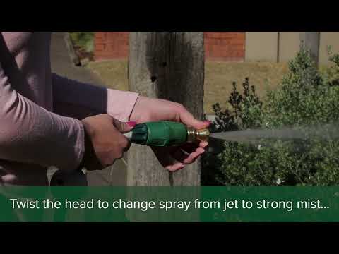 Hoselink Brass High Pressure Nozzle